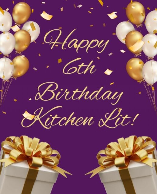🎉 Happy 6th Birthday, Kitchen Lit! 🎉

❤️GIVEAWAY ALERT❤️

​​Wow, I can’t believe it’s been six years of culinary adventures, cookbook discoveries, and a wonderful community of fellow food lovers is something to celebrate! I'm hosting a flavorful giveaway you won't want to miss for Kitchen Lit's 6th birthday- see rules below.

Thank you for being a part of this delicious journey! Here's to many more years of whisking, stirring, and savoring together. 🥂🍰

Enter to win a $50 Amazon gift card so you can buy a new cookbook because you can always use another cookbook. 😁

How to Enter:

1. Comment birthday on this post to get the link to sign up for Kitchen Lit emails. 

2. Enter your email to sign up.

That’s it – now you are entered! Good luck!

P.S. If you are already receiving Kitchen Lit emails - don't worry you will be automatically entered into the drawing. 

Giveaway ends 7/31/2026 11:59 pm CST.

Rules: No purchase necessary. This promotion is in no way sponsored, administered, or associated with Instagram or Amazon. Open to U.S. entrants only. The winner will be chosen at random by August 15, 2026, and notified via email from Kitchen Lit.

#kitchenlit #giveaway