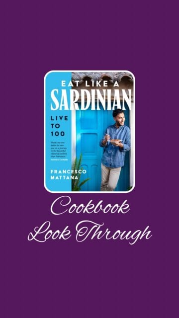 What if the secret to living a longer, healthier life started in the kitchen?

Take a peek inside Eat Like a Sardinian: Live to 100, a cookbook inspired by the traditional foods and lifestyle of Sardinia—one of the world's renowned Blue Zones, where people commonly live long, healthy lives.
Filled with wholesome recipes, fresh ingredients, and time-honored traditions, this cookbook celebrates simple cooking that's full of flavor. Every page offers a taste of the Mediterranean way of life with recipes including Pizzette Sfoglia (puff pastry pizzas), Farro Con Verdure Dell’orto (Farro with garden vegetables), Culurgiones (traditional Sardinian ravioli), Calamari Ripieni (stuffed squid), Bombas (Sardinian meatballs), and Crostata Al Limone Di Mamma Maria (Mamma Maria’s lemon tart). 

If you've been looking for a cookbook that combines delicious recipes with inspiration for healthy living, this one deserves a spot on your shelf.


Welcome to @mykitchenlit! ✨ I’m a cookbook collector with 250+ titles and a love for cooking, baking, and foodie adventures. Here you’ll find honest reviews, curated recommendations, and kitchen inspiration for every level. 🍴 Let’s savor every recipe together!


#CookbookAddict #KitchenLit #CookbookLookThrough  #EatLikeASardinian #MediterraneanCooking