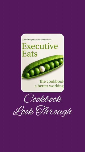 Take a sneak peek with me inside Executive Eats: The cookbook for a better working life. What are you struggling with in your daily work life: energy, concentration, mood, stress, creativity? Or are you looking for recipes to celebrate and treat your coworkers? Then check out this cookbook that focuses on taking scientific research into practical tips and recipes to get the most out of every day. A few of the recipes included are Apple Pancakes, Coffee Cake, Cod with Lentils, Twice Cooked Wild Mushroom Stuffed Eggs, Black Bean Chili with Cornbread, Wasabi Carrot Salad, Kimchi Fried Rice, Mediterranean Veggie Wraps, Airy Lemon Mousse, and Beef Tartare. What are you looking for more of in your daily work life? I know that I could definitely use some more energy! Comment eats to preorder your copy today and have it when it releases on June 16th!


Welcome to @mykitchenlit! ✨ I’m a cookbook collector with 250+ titles and a love for cooking, baking, and foodie adventures. Here you’ll find honest reviews, curated recommendations, and kitchen inspiration for every level. 🍴 Let’s savor every recipe together!


#CookbookAddict #KitchenLit #CookbookLookThrough
#gifted #affiliate
