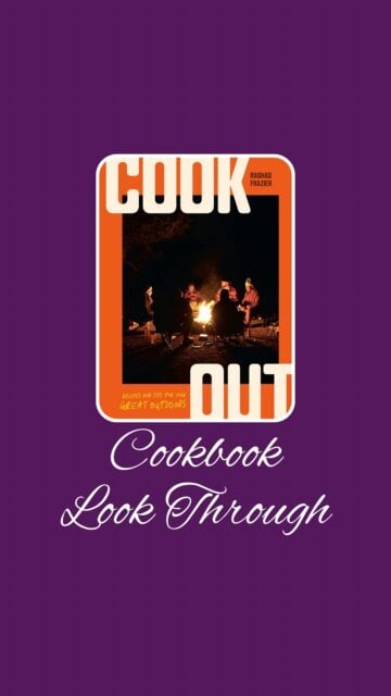 Pull up a camp chair and have a look inside Cook Out: Recipes and Tips for the Great Outdoors [An Outdoor Cookbook]. Even though it’s been a while since I’ve gone camping, I do really enjoy it. I’m always thinking about what I’m going to eat while out there and normally just fall back on super simple meals, but I want more options and this cookbook delivers. 

It includes recipes such as salsa verde, buttermilk pancakes with seasonal fruit compote and crème fraiche, salmon hash, charred veggie quesadillas, steak tacos, fire-roasted curry cauliflower, spaghetti with clams, grilled peaches with vanilla mascarpone and cookie crumble, and half-baked cookie. Next time I’m camping I’m going to be using some of these recipes to have an even better time. What’s your favorite place to go camping?



Welcome to @mykitchenlit! ✨ I’m a cookbook collector with 250+ titles and a love for cooking, baking, and foodie adventures. Here you’ll find honest reviews, curated recommendations, and kitchen inspiration for every level. 🍴 Let’s savor every recipe together!


#CookbookAddict #KitchenLit #CookbookLookThrough