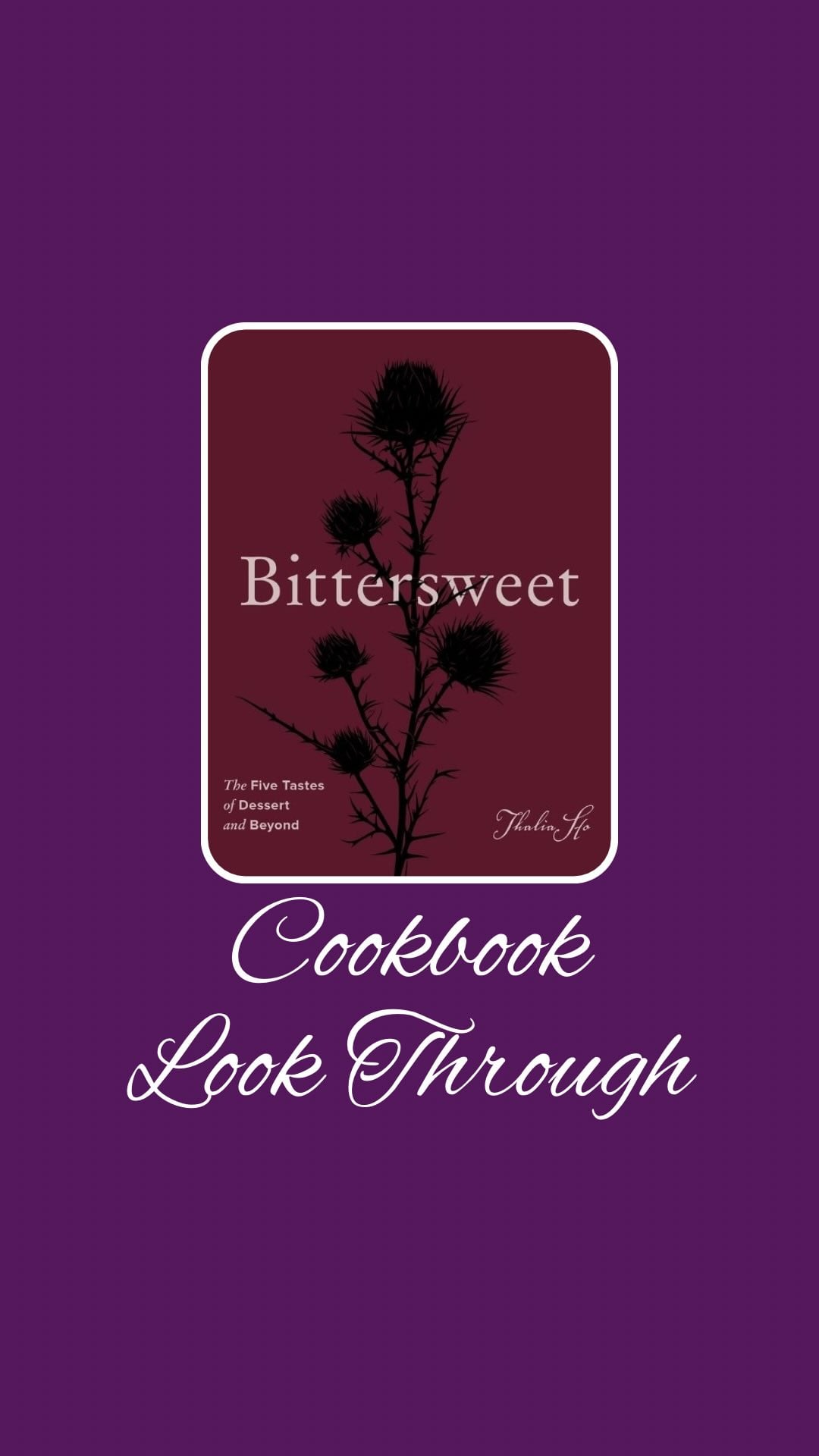 Explore the flavors behind every bite with this peek inside Bittersweet: The Five Tastes of Dessert and Beyond. Recipes include Glazed Grapefruit Suzette, Roasted Buckwheat Sables, Sticky Date and Stout Pudding, Plum Parfait, Mandarin Sorbetto, and Vegemite Flowing Heart Cake. Which dessert are you having next?


Welcome to @mykitchenlit! ✨ I’m a cookbook collector with 250+ titles and a love for cooking, baking, and foodie adventures. Here you’ll find honest reviews, curated recommendations, and kitchen inspiration for every level. 🍴 Let’s savor every recipe together!


#CookbookAddict #KitchenLit #CookbookLookThrough