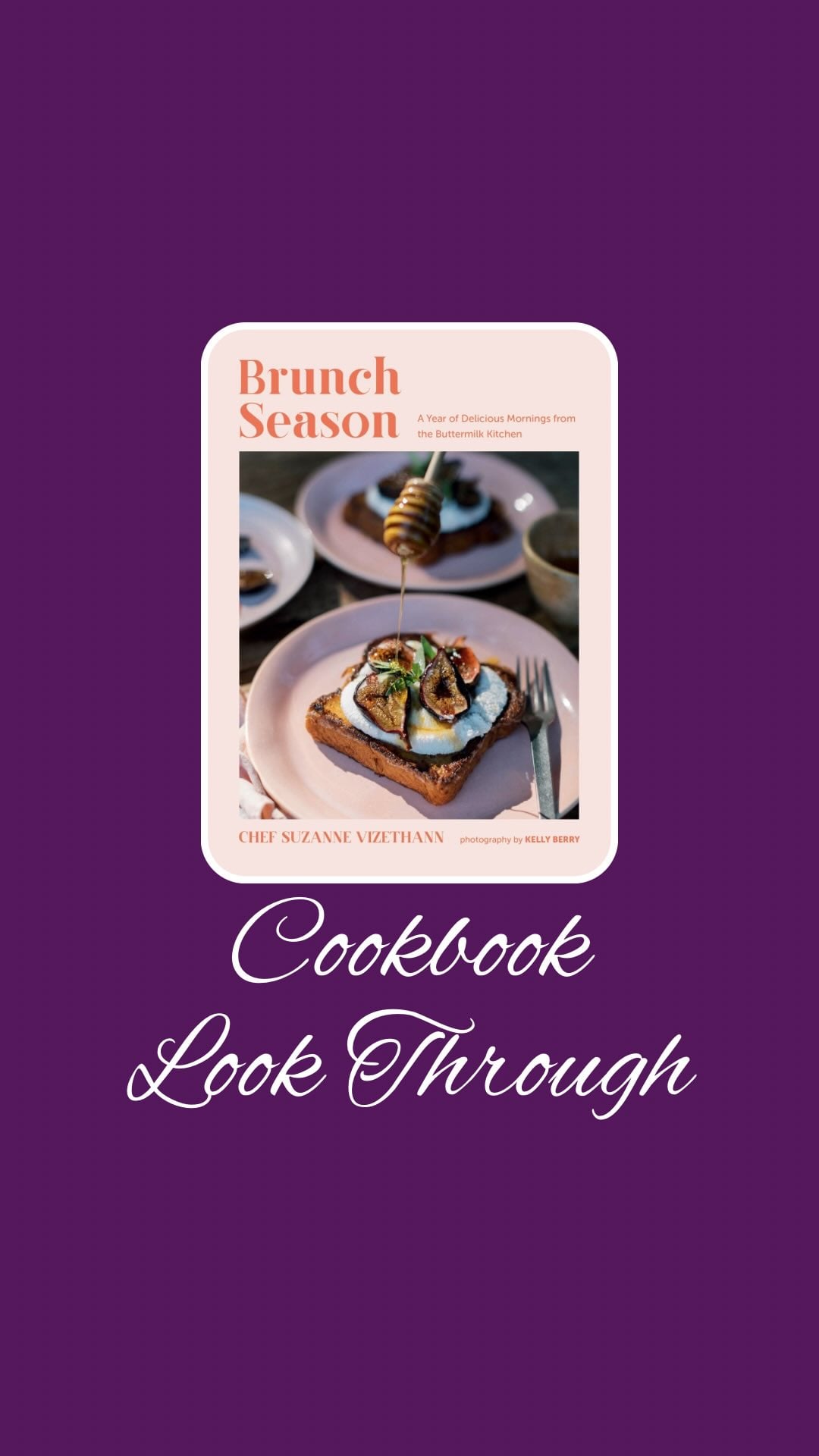 Do you find yourself wanting breakfast anytime of day? I do! Let’s take a look inside Brunch Season: A Year of Delicious Mornings from the Buttermilk Kitchen to see what new inspiration we can find for our favorite meal or at least my favorite meal. Chef Suzanne utilizes seasonal ingredients in her recipes to elevate brunch. The recipes include Perfectly Scrambled Eggs, Baby Vidalia Casserole with Bacon, Heirloom Tomato Toasts, Summer Squash Omelet with Ricotta, Glazed Apple Cider Doughnuts, Poached Eggs in Maple Syrup, Breakfast Fried Rice, Brunch Board with French Toast Crostini, and Mocha Hot Chocolate. First to try on my list is the poached eggs in maple syrup as I love maple. What sounds yummy to you?


Welcome to @mykitchenlit! ✨ I’m a cookbook collector with 250+ titles and a love for cooking, baking, and foodie adventures. Here you’ll find honest reviews, curated recommendations, and kitchen inspiration for every level. 🍴 Let’s savor every recipe together!


#CookbookAddict #KitchenLit #CookbookLookThrough