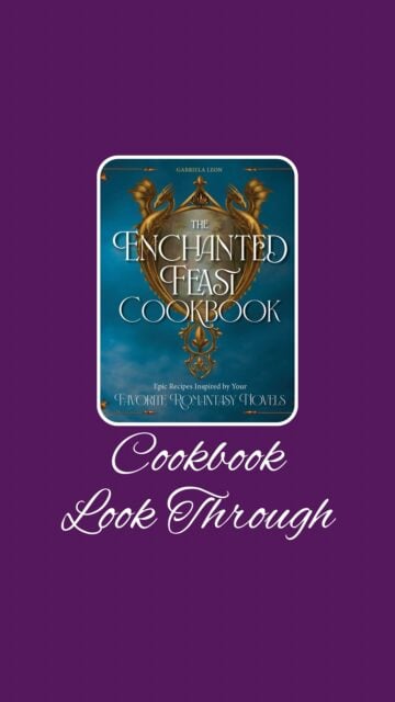 Discover the flavors of the romantasy novel world with this look inside The Enchanted Feast Cookbook: Epic Recipes Inspired by Your Favorite Romantasy Novels. Recipes include Brennan’s Honeyed Biscuit Breakfast Sandwiches, Dragon Breakfast Bowl, Summer Court Ceviche, Savory Mini Meat Pies, Bryce’s Chili Noodles, Autumn Equinox Pot Pie, Faerie Wine Spritzer, Almond Milk Chai Martini, Starlight Jam Linzer Cookies, and Roses and Thorns Apple Tartlets. Who doesn’t want to bring their favorite novels to life in their own kitchen?


Welcome to @mykitchenlit! ✨ I’m a cookbook collector with 250+ titles and a love for cooking, baking, and foodie adventures. Here you’ll find honest reviews, curated recommendations, and kitchen inspiration for every level. 🍴 Let’s savor every recipe together!


#CookbookAddict #KitchenLit #CookbookLookThrough #romantasybookstagram