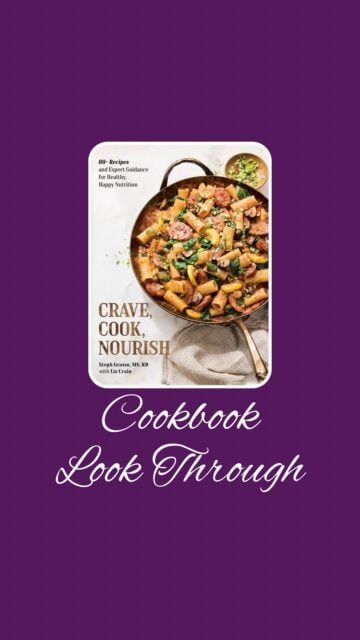 Come join me for a look-through of Crave, Cook, Nourish: 80+ Recipes and Expert Guidance for Healthy, Happy Nutrition. It’s a nutritious cookbook that offers a wealth of information on basic nutrition and how to eat right without starving yourself from an actual dietitian. Recipes include Ham, Spinach & Cheddar Egg Cup, Hummus & Pita Bento Box, Chicken Tender Salad with Honey Mustard Dressing, Stephwrap Supreme, Sheet Pan Salmon & Veggies, Cheesy Kielbasa Skillet, Garlicky Blistered Green Beans & Cherry Tomatoes, Cheesy Zuke Rice, and Chicken Nugget Veggie Power Wrap. I can’t wait to try these recipes and find ways to make my favorite foods more nutritious. 



Welcome to @mykitchenlit! ✨ I’m a cookbook collector with 250+ titles and a love for cooking, baking, and foodie adventures. Here you’ll find honest reviews, curated recommendations, and kitchen inspiration for every level. 🍴 Let’s savor every recipe together!


#CookbookAddict #KitchenLit #CookbookLookThrough #nutritiousanddelicious