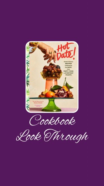Take a sneak peek into Hot Date!: Sweet & Savory Recipes Celebrating the Date, from Party Food to Everyday Feasts. This cookbook has some really interesting information about dates and their origins. Plus, recipes including Hot Cheese Dates, Tater Tots Tossed in Hot Date Butter, Date & Tahini Granola, Spicy Cumin Lamb Chops, Spicy Charred Sweet Potato Planks, Chocolate Sorbet with Warm Salted Dates, and Sticky Date Masala Chai. 


Welcome to @mykitchenlit! ✨ I’m a cookbook collector with 250+ titles and a love for cooking, baking, and foodie adventures. Here you’ll find honest reviews, curated recommendations, and kitchen inspiration for every level. 🍴 Let’s savor every recipe together!


#CookbookAddict #KitchenLit #CookbookLookThrough
