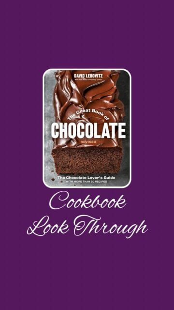 Celebrate World Chocolate Day with this sneak peek into The Great Book of Chocolate, Revised: The Chocolate Lover's Guide with More Than 50 Recipes by David Lebovitz. As a huge fan of his recipes, I can’t wait to dig into this cookbook. Recipes include chocolate shortbread hearts, chocolate mug cake, double chocolate souffles, mocha pudding cake, chocolate-chocolate pound cake, and white chocolate custard with raspberries. Which recipe do you want to make first? 


Welcome to @mykitchenlit! ✨ I’m a cookbook collector with 250+ titles and a love for cooking, baking, and foodie adventures. Here you’ll find honest reviews, curated recommendations, and kitchen inspiration for every level. 🍴 Let’s savor every recipe together!


#CookbookAddict #KitchenLit #CookbookLookThrough  #affiliate #davidlebovitz