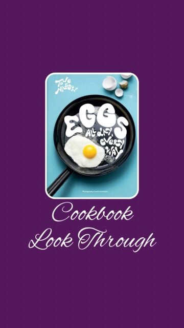 Let’s crack open and peek inside the cookbook Eggs: All Day, Every Way (Recipes & Techniques). Filled with egg centric recipes including tamagoyaki (Japanese omelet), croque madame, eggs benedict, classic scotch egg, pickled dill egg, avocado-baked egg, Swedish hash, carbonara, polenta with mushrooms & egg, miso & sesame ramen, custard pie, chocolate meringues, and raspberry marshmallows this cookbook will be a staple on your shelf. As an egg lover myself I can’t wait to try all of these recipes. Which recipe do you want to take a crack at first?


Welcome to @mykitchenlit! ✨ I’m a cookbook collector with 250+ titles and a love for cooking, baking, and foodie adventures. Here you’ll find honest reviews, curated recommendations, and kitchen inspiration for every level. 🍴 Let’s savor every recipe together!


#CookbookAddict #KitchenLit #CookbookLookThrough