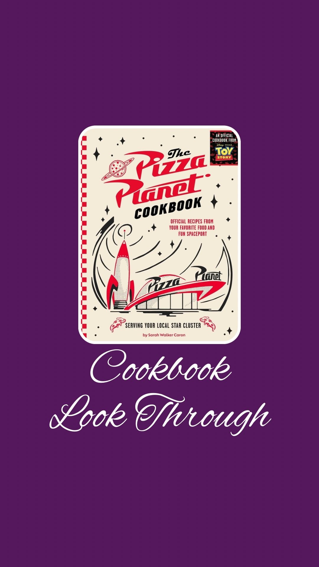 Take an out of this world trip with this look inside The Pizza Planet Cookbook: Official Recipes from Your Favorite Food and Fun Spaceport. An official Toy Story cookbook that makes you feel like you’re inside Pizza Planet with their delicious recipes. The Official Pizza Planet Pie, Woody’s Chicken Tenders, The Earthling Pizza, Cratered (Fried) Mozzarella, Galactic Brownies, and Celestial Vanila Blueberry Cupcakes are just a few of the recipes included. Which recipe do you want to make first?




Welcome to @mykitchenlit! ✨ I’m a cookbook collector with 250+ titles and a love for cooking, baking, and foodie adventures. Here you’ll find honest reviews, curated recommendations, and kitchen inspiration for every level. 🍴 Let’s savor every recipe together!


#CookbookAddict #KitchenLit #CookbookLookThrough