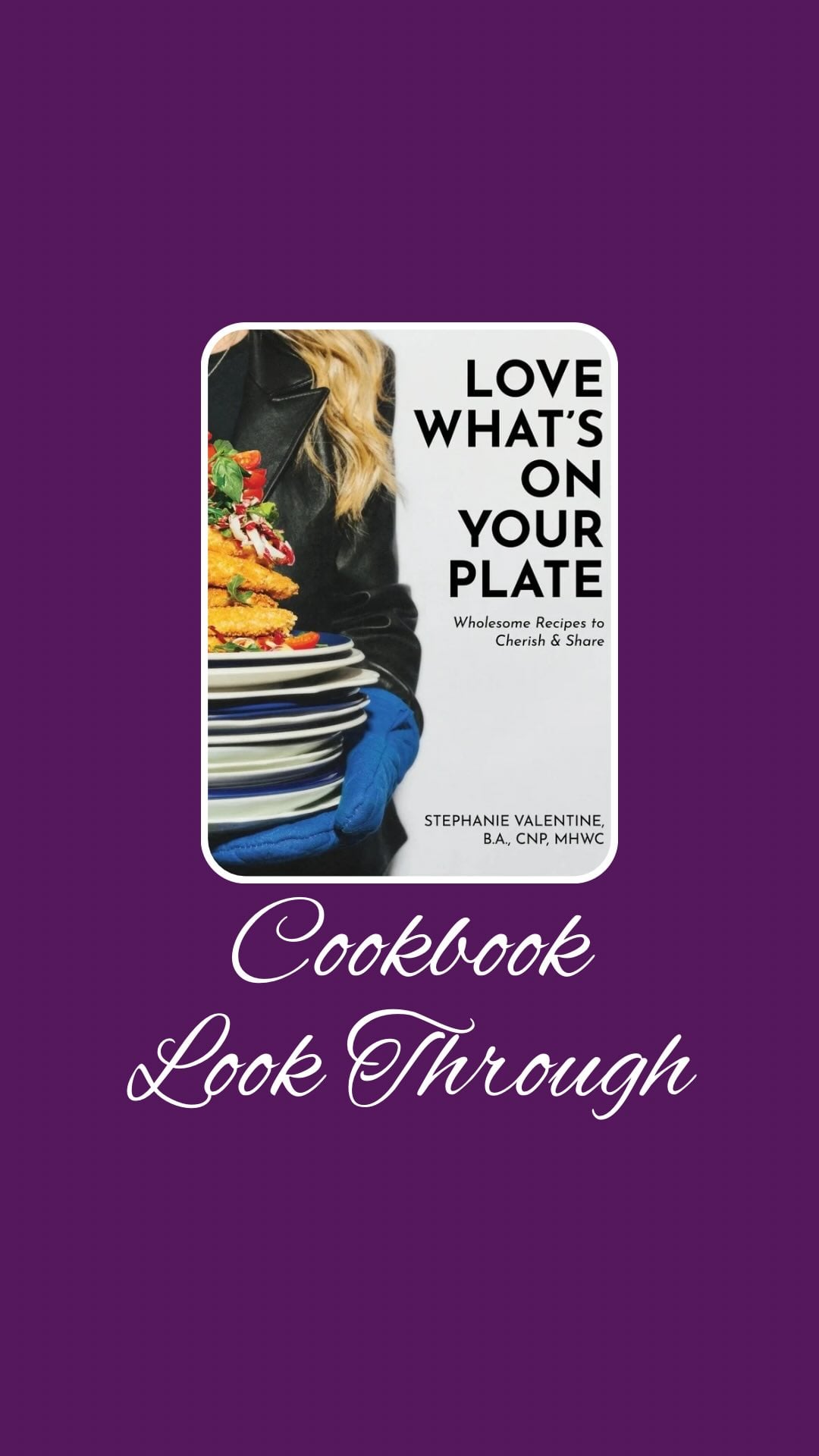 Flip through the feel-good pages of the cookbook Love What's On Your Plate: Wholesome recipes to cherish and share. Filled with recipes that will fuel your soul and body no matter the occasion. A few of the recipes included are 3-Minute Tzatziki, Tipsy Garlicky Chicken, Zesty Tuna Salad, Perfect Pad Thai, Zucchini Crisps, Sweet Potato Crostini, Pistachio Rack of Lamb, Lemon Cloud, and Superlative Chicken Soup. Which recipe do you want to taste first?


Welcome to @mykitchenlit! ✨ I’m a cookbook collector with 250+ titles and a love for cooking, baking, and foodie adventures. Here you’ll find honest reviews, curated recommendations, and kitchen inspiration for every level. 🍴 Let’s savor every recipe together!


#CookbookAddict #KitchenLit #CookbookLookThrough 
#gifted