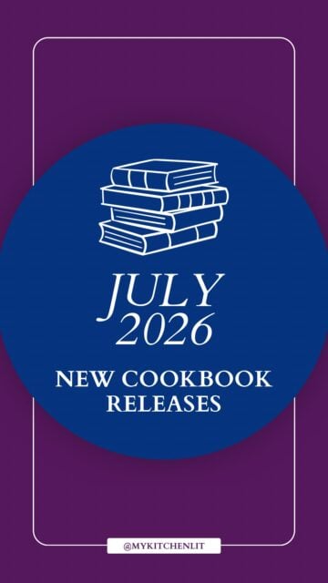 It's the end of July and time to wrap up all the new releases. We saw 59 new cookbooks hit the shelves in July. This month's lineup is packed with everything from Elvis to Buffy to sushi to Halloween and so much more. Which cookbook are you excited to add to your shelf? 

Welcome to @mykitchenlit! ✨ I’m a cookbook collector with 250+ titles and a love for cooking, baking, and foodie adventures. Here you’ll find honest reviews, curated recommendations, and kitchen inspiration for every level. 🍴 Let’s savor every recipe together!
 
 
#CookbookAddict #KitchenLit #newreleasebooks