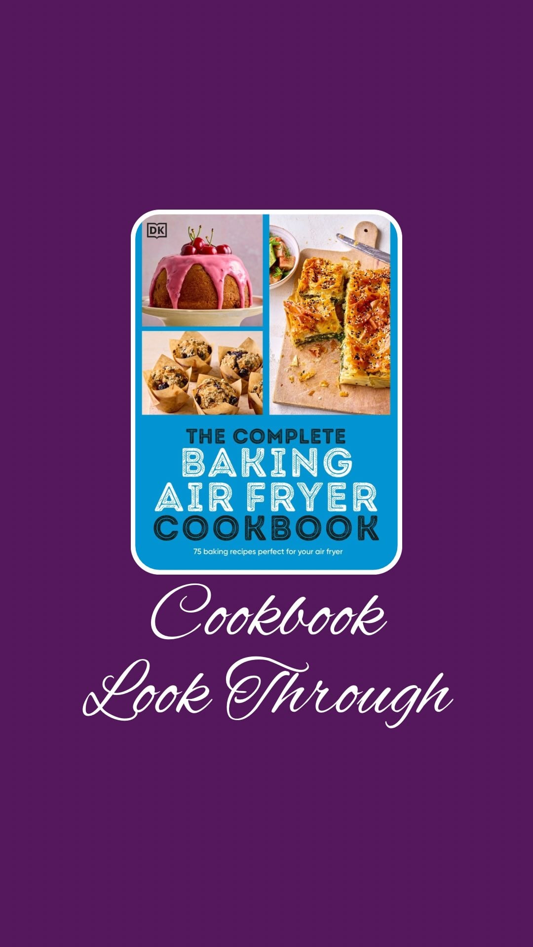 Let's see what's baking in the air fryer with this peek inside The Complete Baking Air Fryer Cookbook: 75 Baking Recipes Perfect for Your Air Fryer. This cookbook shows you 75 sweet and savory dishes you can bake in your air fryer. Recipes include Banana and Coffee Muffins, Everything Bagel Straws, Birthday Cake Sandwich Cookies, Iced Vanilla Cookies, Upside-Down Marmalade Cake, Sausage Ragu Pie, Mozzarella & Meatball Calzones, and Apple Crumble Buns. I had no idea there were so many recipes you could make in your air fryer. Which one are you making first?


Welcome to @mykitchenlit! ✨ I’m a cookbook collector with 250+ titles and a love for cooking, baking, and foodie adventures. Here you’ll find honest reviews, curated recommendations, and kitchen inspiration for every level. 🍴 Let’s savor every recipe together!


#CookbookAddict #KitchenLit #CookbookLookThrough
