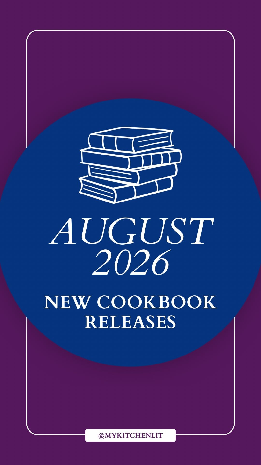 Summer is gone...don't know where it went. But don't worry it went out with a bang with 98 new cookbooks being released in August! So many to choose from it's hard to pick a favorite. Have you added anything to your shelf this month?

Welcome to @mykitchenlit! ✨ I’m a cookbook collector with 250+ titles and a love for cooking, baking, and foodie adventures. Here you’ll find honest reviews, curated recommendations, and kitchen inspiration for every level. 🍴 Let’s savor every recipe together!


#CookbookAddict #kitchenlit