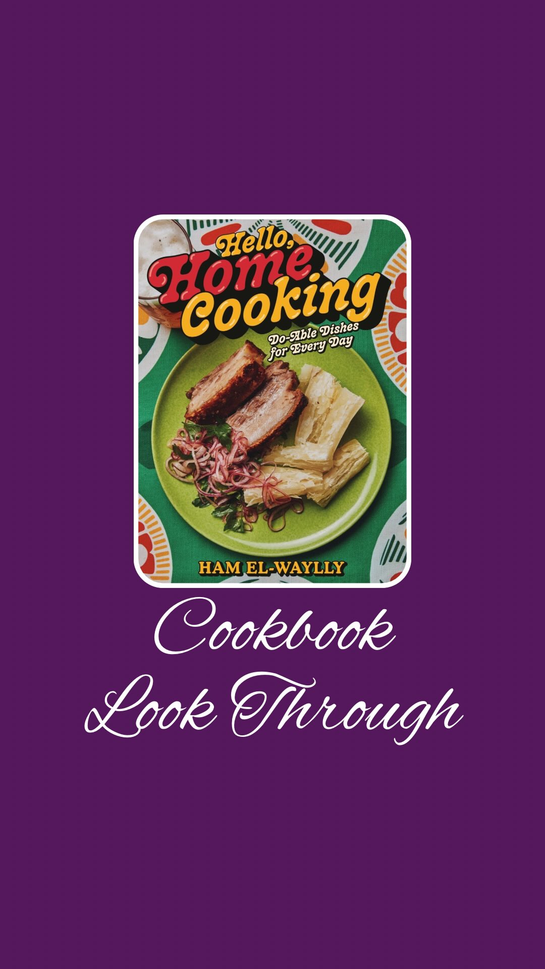 Take a look with me inside Hello, Home Cooking: Do-Able Dishes for Every Day: A Cookbook. It is a celebration of global flavors in your own kitchen to make every meal memorable. Recipes include Cinnamon Pita Crunch, Edamame Dip with Crispy Onions, Broccoli and Chamomile Soup, Kale Pesto Pasta, Ham and Cheese Lasagna, Kofta Meatballs, Tahini-Roasted Swordfish, Date Fudge, and Beijinho Swiss Roll. What dish do you want to explore in your kitchen?


Welcome to @mykitchenlit! ✨ I’m a cookbook collector with 250+ titles and a love for cooking, baking, and foodie adventures. Here you’ll find honest reviews, curated recommendations, and kitchen inspiration for every level. 🍴 Let’s savor every recipe together!


#CookbookAddict #KitchenLit #CookbookLookThrough