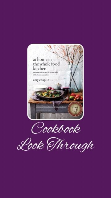 Turn the page to wholesome inspiration as we flip through At Home in the Whole Food Kitchen: Celebrating the Art of Eating Well. This is a vegetarian cookbook with a large amount of vegan recipes and it has a whole section on how to start and stock your pantry. Some of the recipes inside are pumpkin bread with toasted walnut cinnamon swirl, gazpacho with heirloom tomatoes, simple pressed salad, beet marmalade, cashew cheese, turmeric lemonade, tempeh portobello burgers, bento bowl, cherry pecan cookies, and earl grey fruitcake. Which recipe is soon making its debut in your kitchen?


Welcome to @mykitchenlit! ✨ I’m a cookbook collector with 250+ titles and a love for cooking, baking, and foodie adventures. Here you’ll find honest reviews, curated recommendations, and kitchen inspiration for every level. 🍴 Let’s savor every recipe together!


#CookbookAddict #KitchenLit #CookbookLookThrough