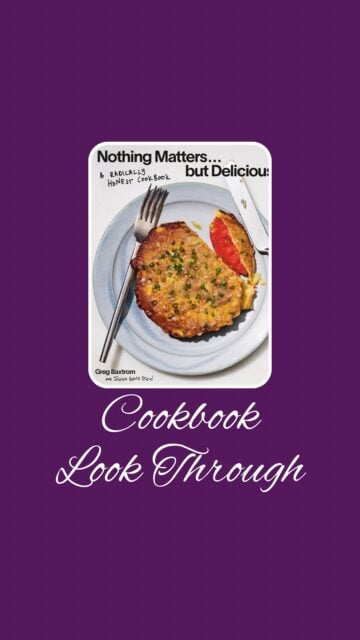 Let’s look inside Nothing Matters but Delicious: A Radically Honest Cookbook. Learn how to bring restaurant quality dishes into your own home with these recipes. A few of the recipes you’ll find in this cookbook are Homemade Mayonnaise, Lemony Kale Salad, Dueling Chicken Wings, Rehab Nachos, Romano Bean Sofrito, Garlicky Braised Chicken with Tostitos Salsa, Homey Braised Beef Short Rib, Summer Scallop Succotash, and Sad Cookie for One. I want to cook all these recipes!

Welcome to @mykitchenlit! ✨ I’m a cookbook collector with 250+ titles and a love for cooking, baking, and foodie adventures. Here you’ll find honest reviews, curated recommendations, and kitchen inspiration for every level. 🍴 Let’s savor every recipe together!


#CookbookAddict #KitchenLit #CookbookLookThrough