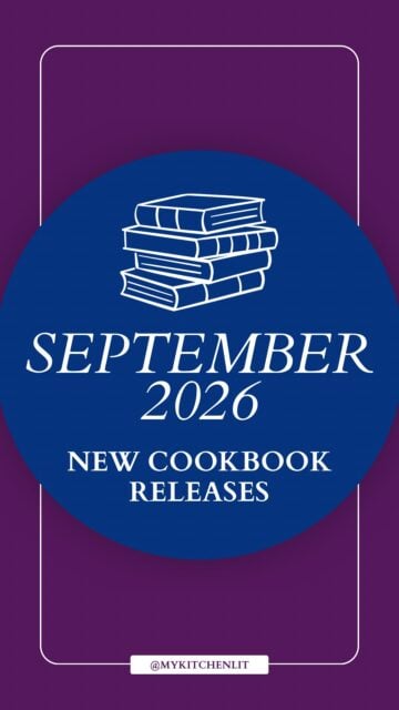 September completely got away from me...seems like it just started yesterday. 

It was a busy month for new cookbooks with 184 new releases! Have you ordered any new cookbooks this month?

Welcome to @mykitchenlit! ✨ I’m a cookbook collector with 250+ titles and a love for cooking, baking, and foodie adventures. Here you’ll find honest reviews, curated recommendations, and kitchen inspiration for every level. 🍴 Let’s savor every recipe together!

#CookbookAddict #KitchenLit #newreleases