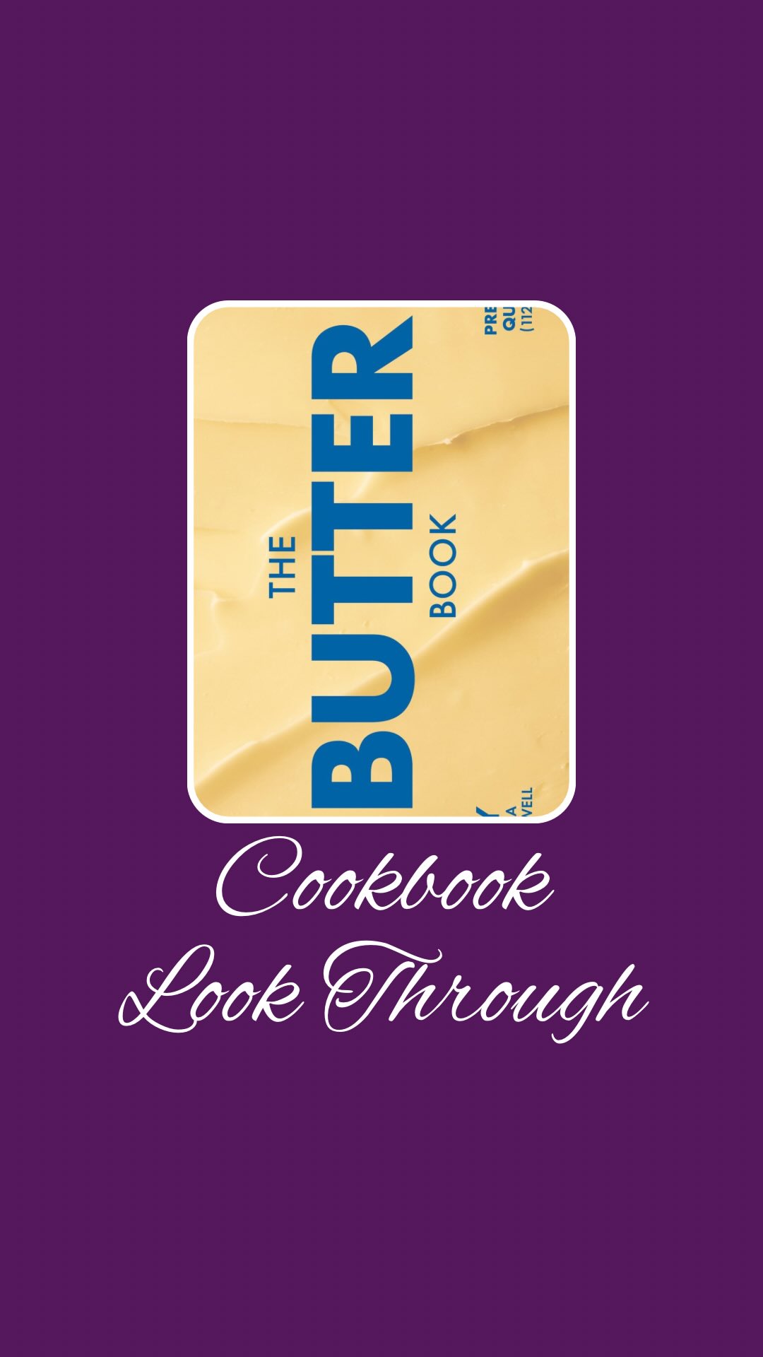 Come with me as we discover the history of butter, how to make it and of course how to showcase it as the star of your dish with this look inside The Butter Book. Recipes include Grown-up Buttered Pasta, Butterscotch Pudding, Birthday Butter Cake, and Butter-Basted Scallops with Beurre Blanc. Which recipe deserves the spotlight on your table? I know I can’t wait to make the butterscotch pudding!



Welcome to @mykitchenlit! ✨ I’m a cookbook collector with 250+ titles and a love for cooking, baking, and foodie adventures. Here you’ll find honest reviews, curated recommendations, and kitchen inspiration for every level. 🍴 Let’s savor every recipe together!


#CookbookAddict #KitchenLit #CookbookLookThrough