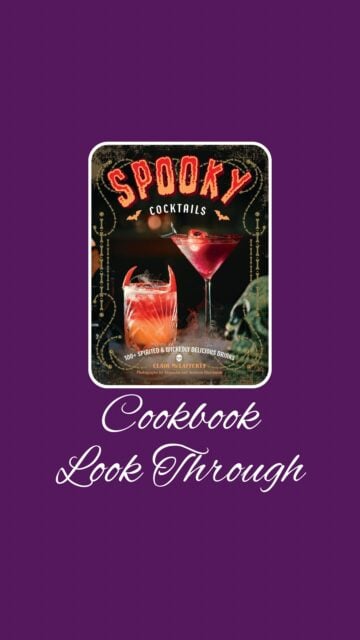 Let's shake things up... Halloween style with this peek inside Spooky Cocktails: 100+ Spirited and Wickedly Delicious Drinks. A few of the hauntingly good recipes include Chrysanthemum, Horror Hotel, (Midnight) Margaritas, Scotch Mist, Fright Night, Chupacabra, Blood Orange Cooler, Frostbite and Nightmare Tonic. Don’t worry if you don’t drink alcohol, there’s a whole capture of non-alcoholic drinks. Which spooky cocktail are you going to shake up in your bar first?


Welcome to @mykitchenlit! ✨ I’m a cookbook collector with 250+ titles and a love for cooking, baking, and foodie adventures. Here you’ll find honest reviews, curated recommendations, and kitchen inspiration for every level. 🍴 Let’s savor every recipe together!


#CookbookAddict #KitchenLit #CookbookLookThrough