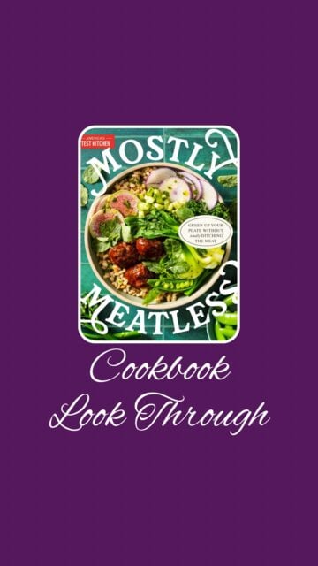 Take a peek with me inside Mostly Meatless: Green Up Your Plate Without Totally Ditching the Meat. A cookbook that reimagines traditionally meat-heavy recipes. A few of the recipes included are Fried Egg Sandwiches with Hummus and Sprouts, Spiced Chicken Soup with Squash and Navy Beans, Creamy Butternut Squash Soup with Sausage Crumbles and Apple, Quinoa Taco Salad, Pulled Jackfruit and Chicken Sandwiches, Salmon Tacos with Super Slaw, Stir-Fried Beef and Gai Lan, Madras Okra Curry, Swiss Chard Macaroni and Cheese, and Turkey Shepherd’s Pie. If you could make just one recipe from those above, which would it be?


Welcome to @mykitchenlit! ✨ I’m a cookbook collector with 250+ titles and a love for cooking, baking, and foodie adventures. Here you’ll find honest reviews, curated recommendations, and kitchen inspiration for every level. 🍴 Let’s savor every recipe together!


#CookbookAddict #KitchenLit #CookbookLookThrough