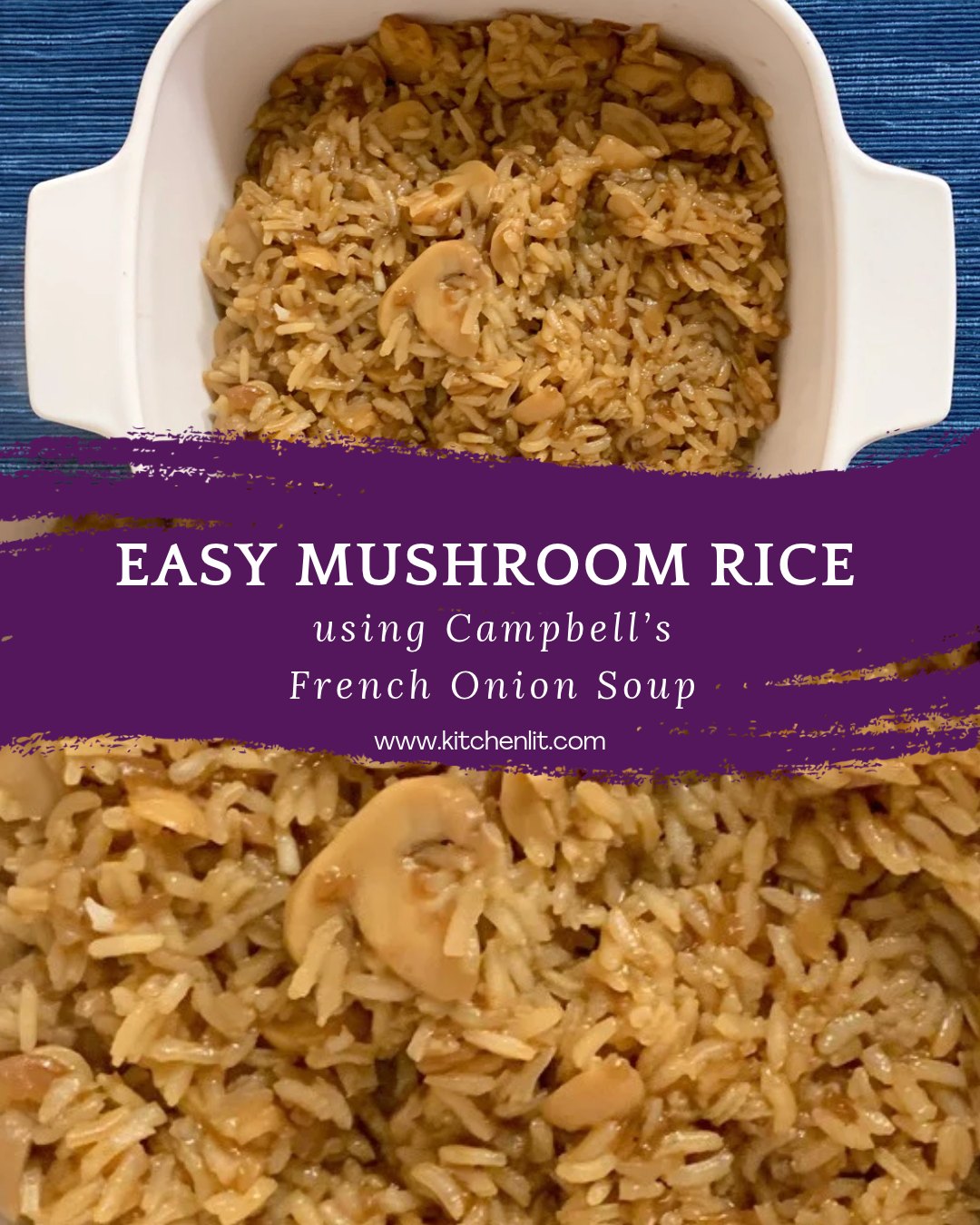 Craving something hearty but don’t want to spend hours in the kitchen? Then you have to try my Grandma's Easy Mushroom Rice recipe. With only five ingredients and done in just over 30 minutes it's the perfect side dish. I love to serve it with pork chops. ⁣
⁣
Comment rice for the full recipe. ⁣
⁣
⁣
⁣
Welcome to @mykitchenlit! ✨ I’m a cookbook collector with 250+ titles and a love for cooking, baking, and foodie adventures. Here you’ll find honest reviews, curated recommendations, and kitchen inspiration for every level. 🍴 Let’s savor every recipe together!⁣
⁣
#kitchenlit #sidedish #mushroomrecipes