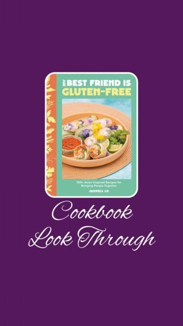 Looking for the best Asian gluten-free recipes? Then you have to check out this peek inside  My Best Friend Is Gluten-Free: 100+ Asian-Inspired Recipes for Bringing People Together. Jannell Lo was inspired by her celiac husband to create this cookbook. Recipes include Charred Corn Salad with Coconut Cream, Turmeric & Rice Chicken Soup, Spicy Korean-Style Seafood Stew, Tomatoey Mussels with Chinese Sausage, ‘Shroom Toast with Chili Miso, Stir-Fried Rice Noodles, Roasted Winter Squash, Chili Crisp Honey Ribs, Nutty Sesame Granola, Yuzu Squares, and Pavlova with Calamansi Curd. Which recipe do you want to make first?




Welcome to @mykitchenlit! ✨ I’m a cookbook collector with 250+ titles and a love for cooking, baking, and foodie adventures. Here you’ll find honest reviews, curated recommendations, and kitchen inspiration for every level. 🍴 Let’s savor every recipe together!


#CookbookAddict #KitchenLit #CookbookLookThrough